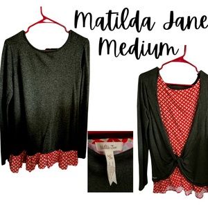 Matilda Jane Medium Open Back Sweater